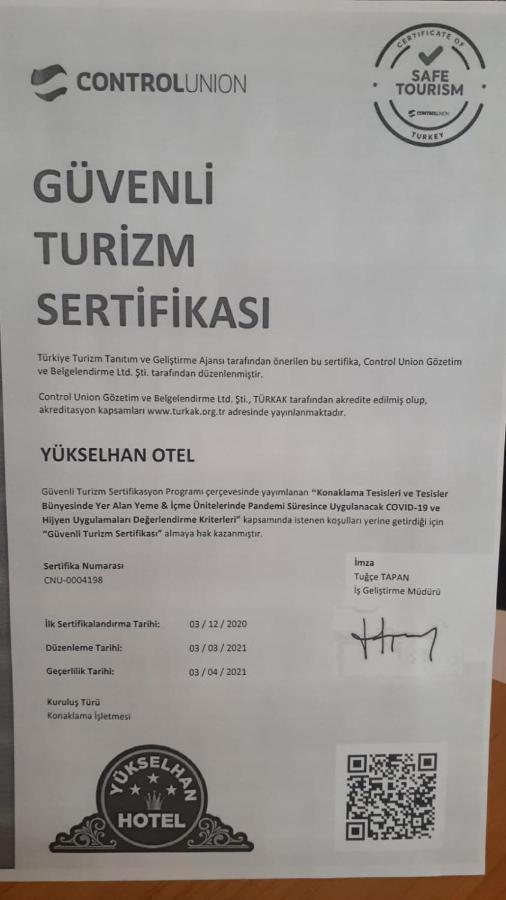 Adana Yukselhan Hotel Bagian luar foto